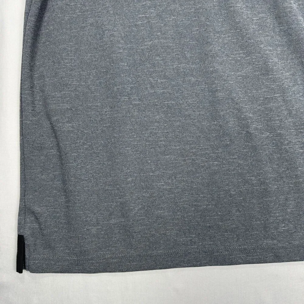 Champion Polo Snap Button Collar Gray Sport Athletic Shirt Mens Size Large - Picture 7 of 12